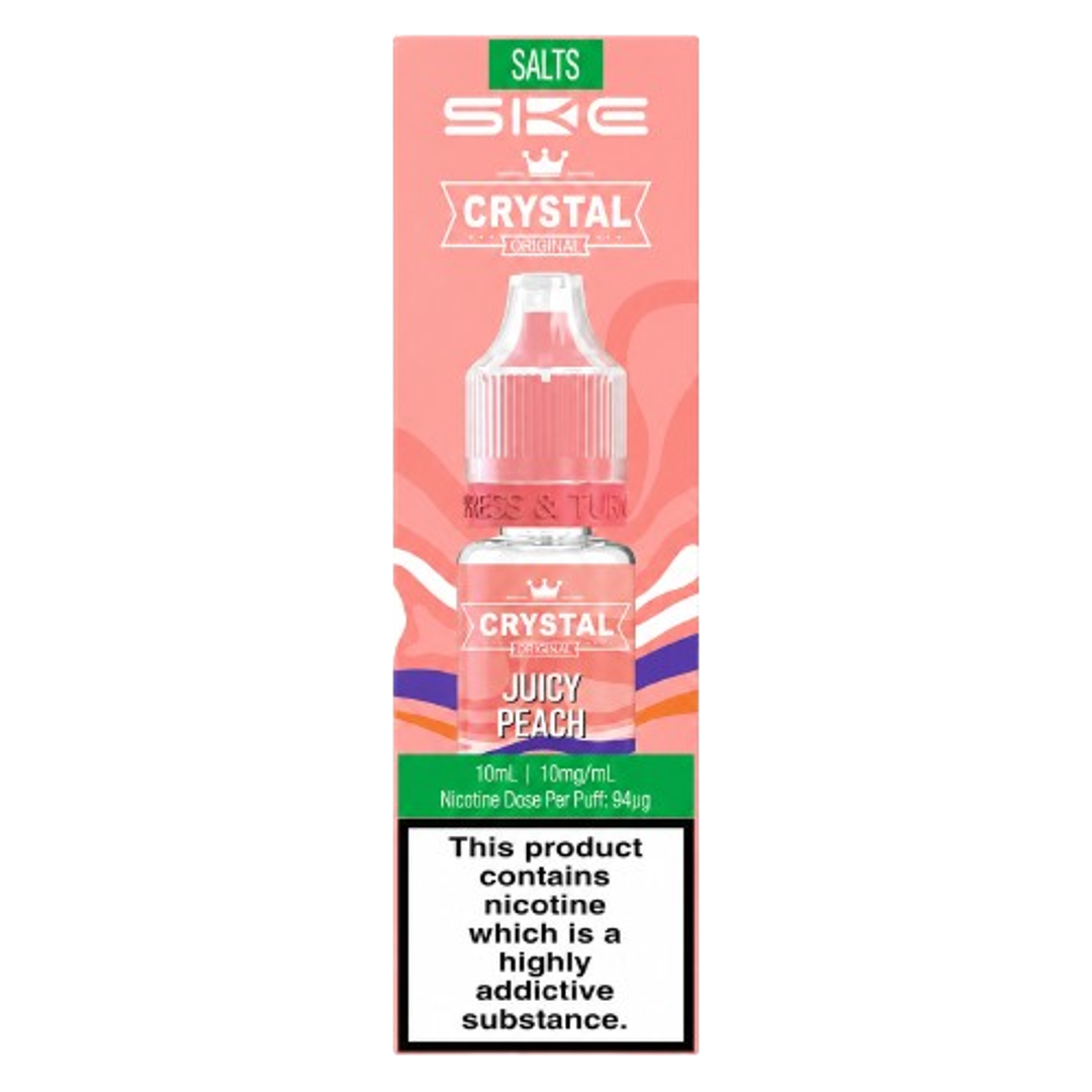 SKE Crystal Juicy Peach Salts