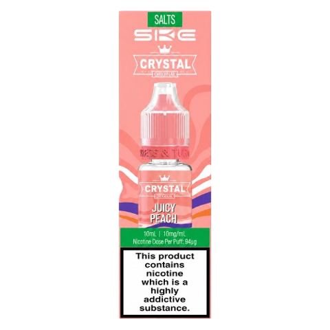 SKE Crystal Juicy Peach Salts