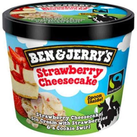 Ben & Jerry's Strawberry Cheesecake Ice Cream