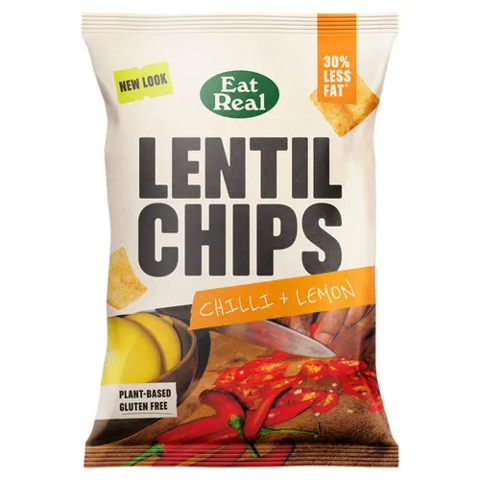 Eat Real Chilli & Lemon Lentil Chips