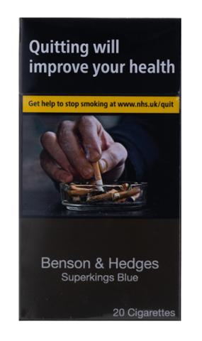 Benson & Hedges Superkings Blue 20pk