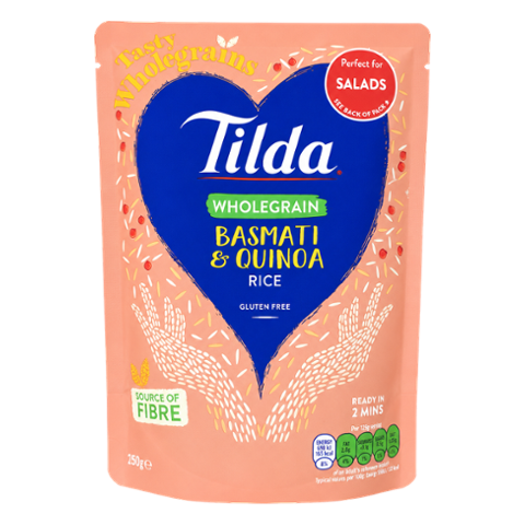 Tilda Wholegrain Basmati & Quinoa Rice