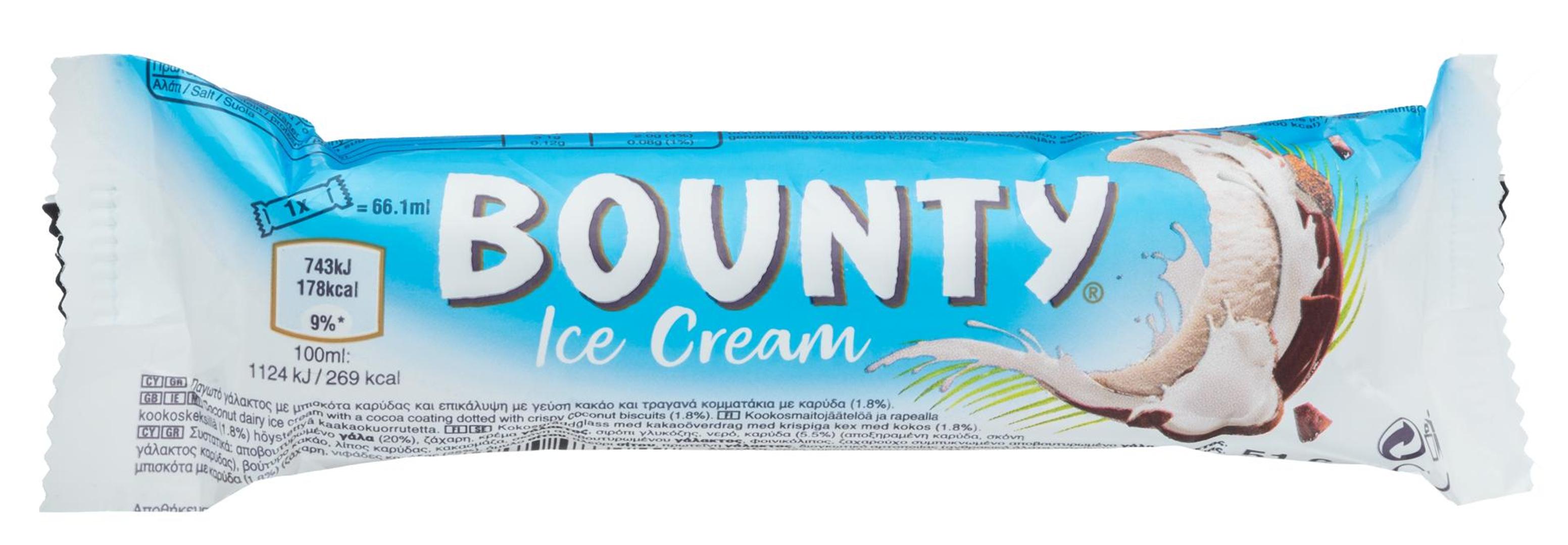 Bounty Ice Cream bar