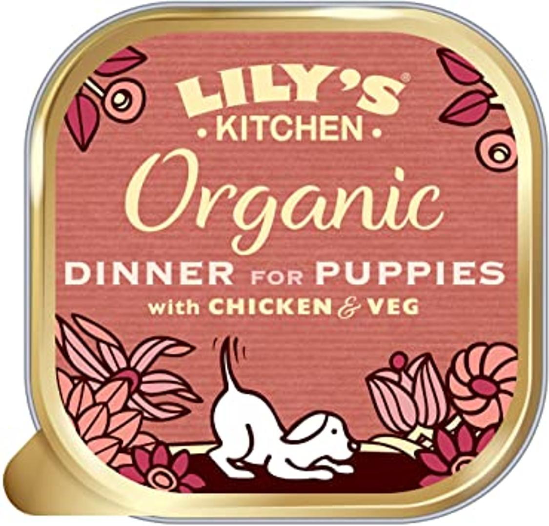 Lilys Kitchen Wet Food Organic Dinner for Puppies