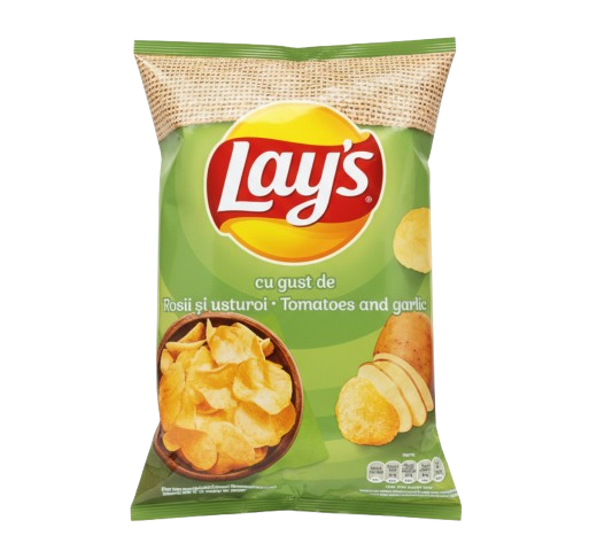 Lay's Tomatoes and Garlic