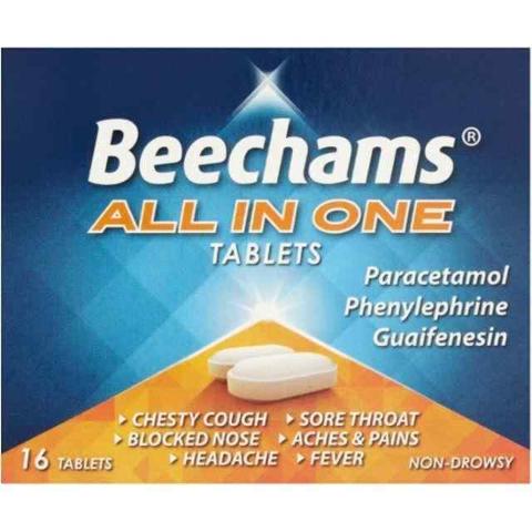 Beechams All in One Tablets 16pk