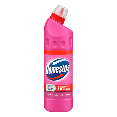 Domestos Thick Bleach Pink Power