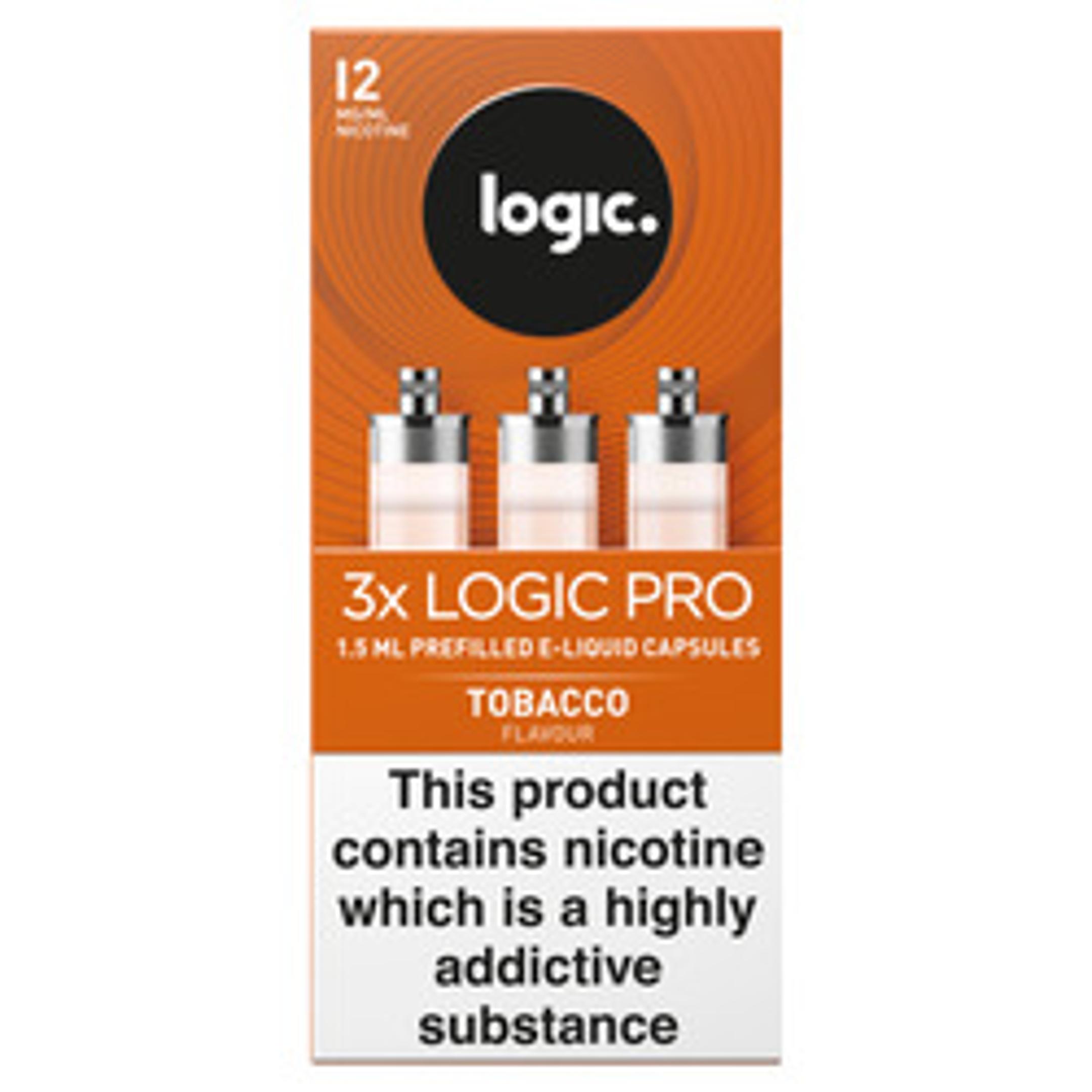 logic pro tobacco e-liquid package How the Logic Pro E-Cigarette