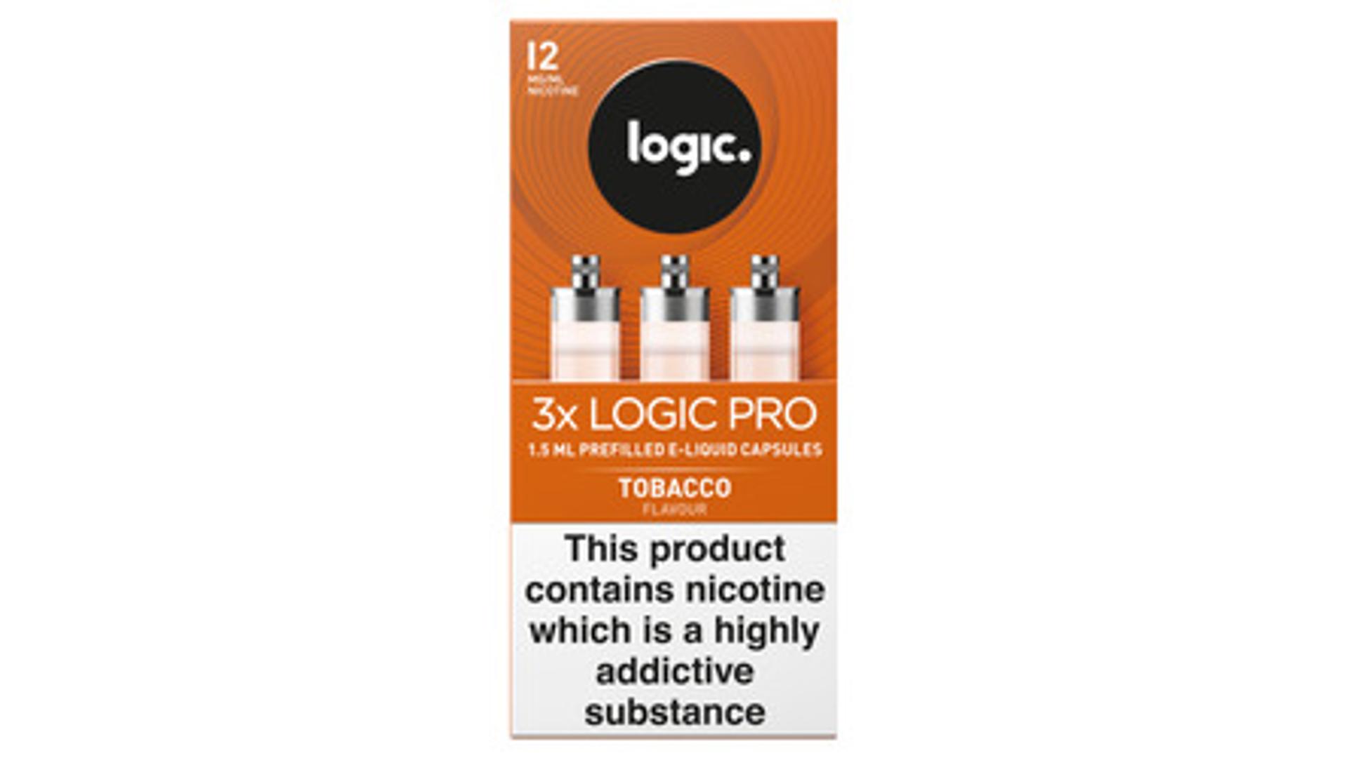 elfbar nachfüll pod läuft aus Logic PRO Capsules, Vape/E-Liquid, Tobacco for Logic PRO device (Nicotine  Free): Amazon.co.uk: Electronics & Photo
