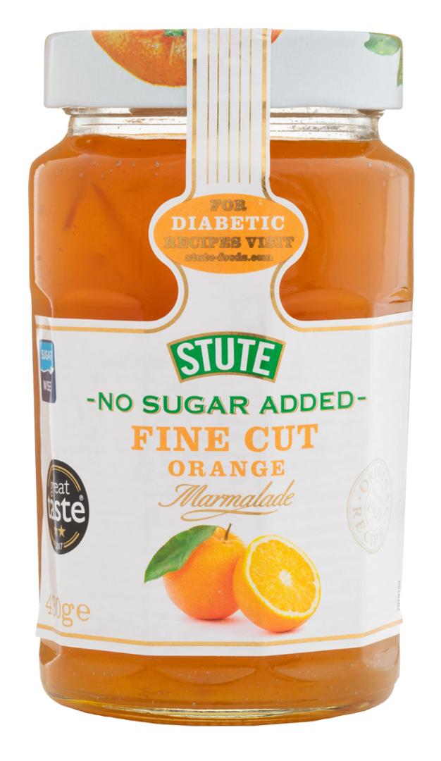 Stute Diabetic No Added Sugar Fine Cut Marmalade