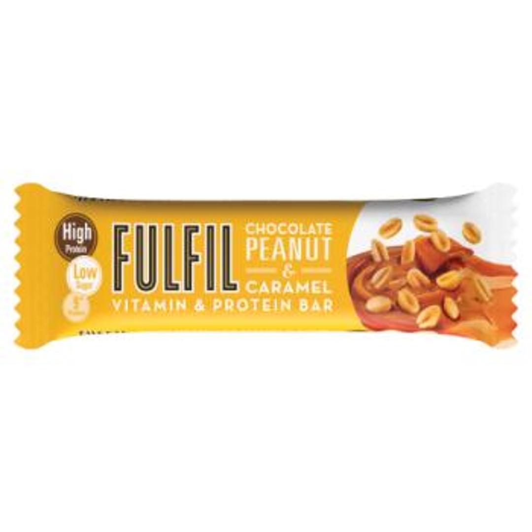 Fulfil Chocolate Peanut & Caramel Flavour Vitamin & Protein Bar