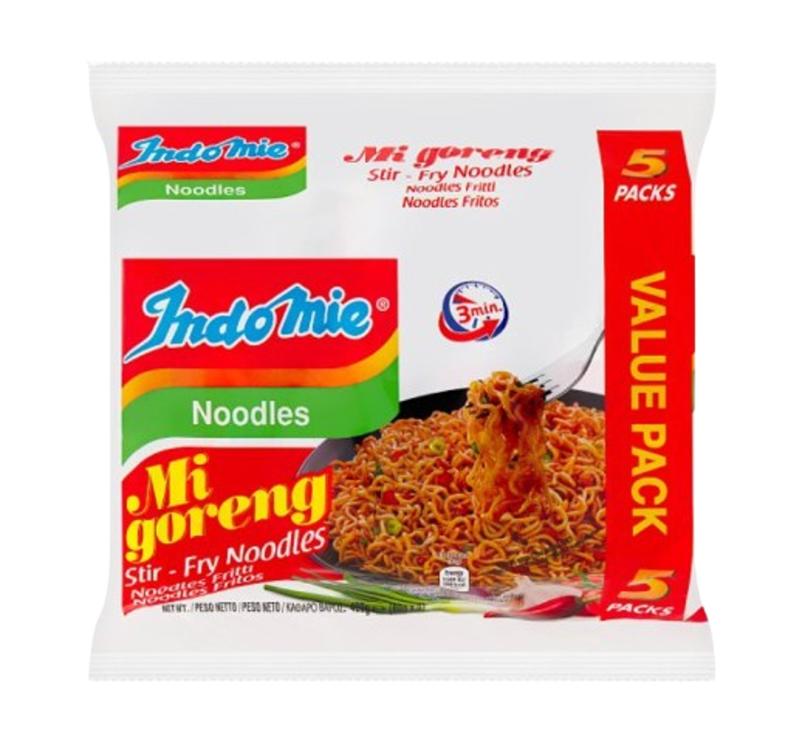Indomie Mi Goreng Stir-Fry Noodles 5pk
