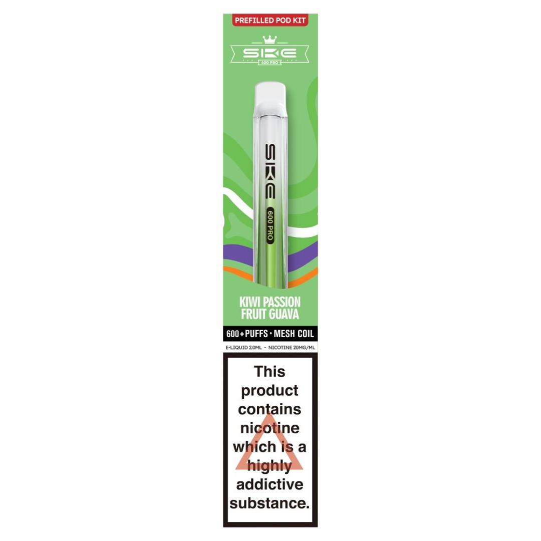 SKE 600 Pro Kiwi Passion Fruit Guava Prefilled Pod Kit