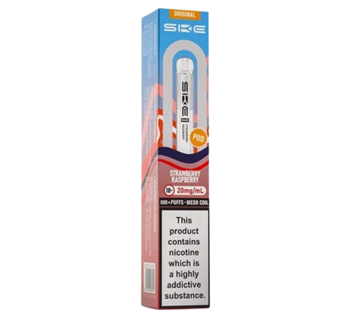 SKE Bar 600 Strawberry Raspberry Pod