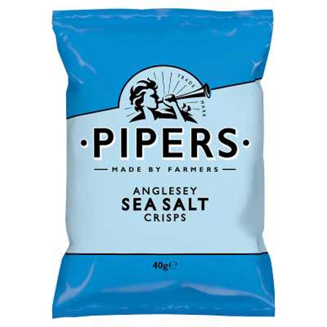 Pipers Anglesey Sea Salt Crisps