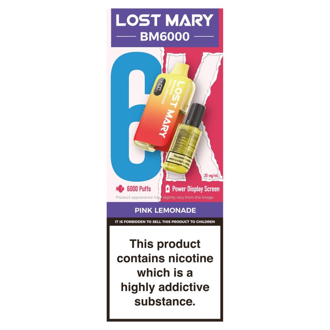 Lost Mary BM6000 Pink Lemonade