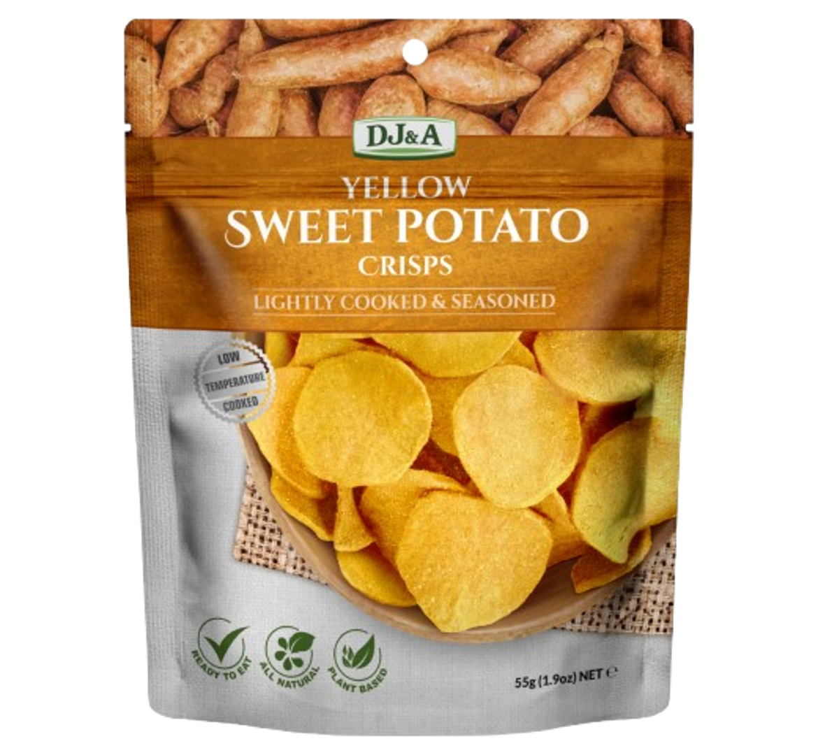 DJ&A Yellow Sweet Potato Crisps