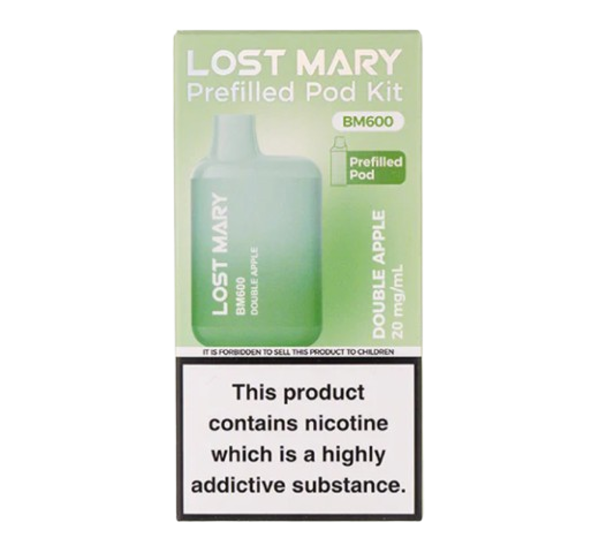 Lost Mary BM600 Double Apple Prefilled Pod Kit
