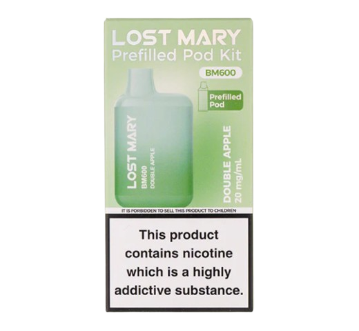 Lost Mary BM600 Double Apple Prefilled Pod Kit