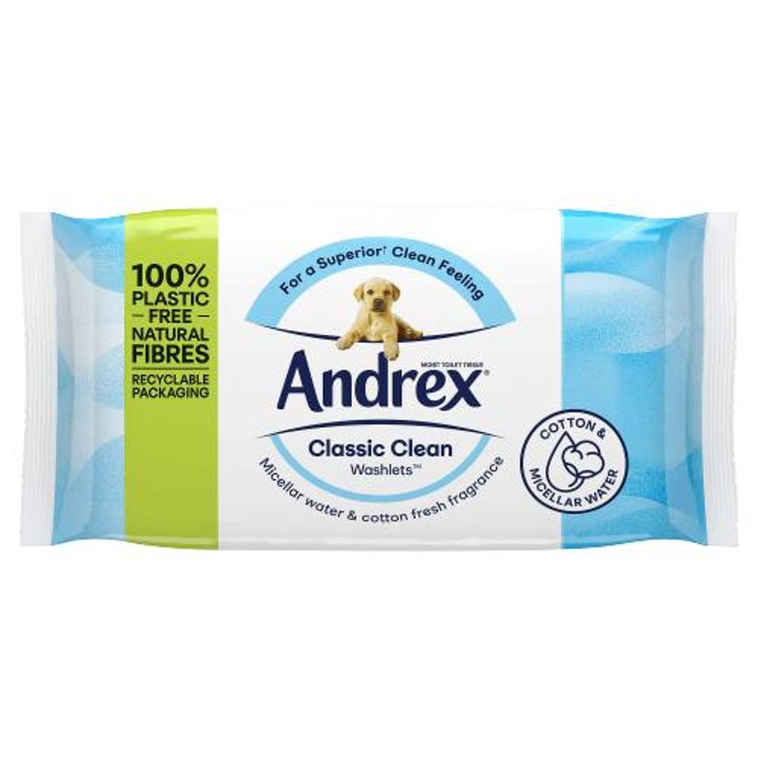 Andrex Classic Clean Washlets
