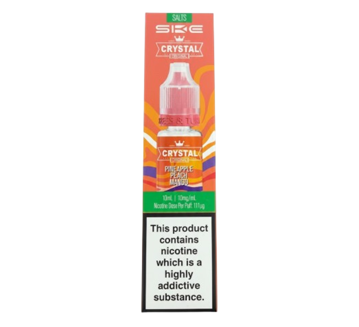 SKE Crystal Pineapple Peach Mango Salts