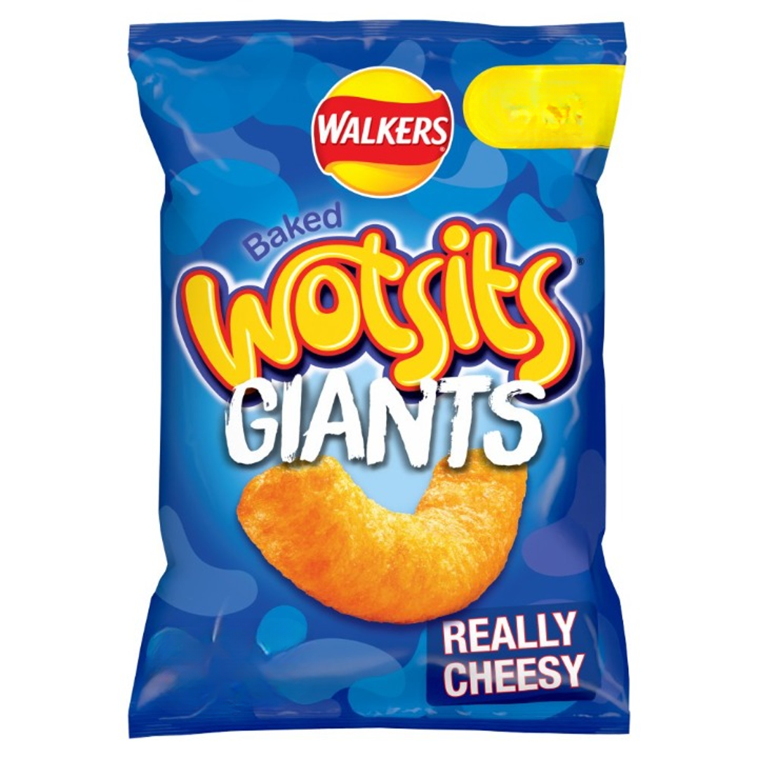 Walkers Wotsits Giants Really Cheesy