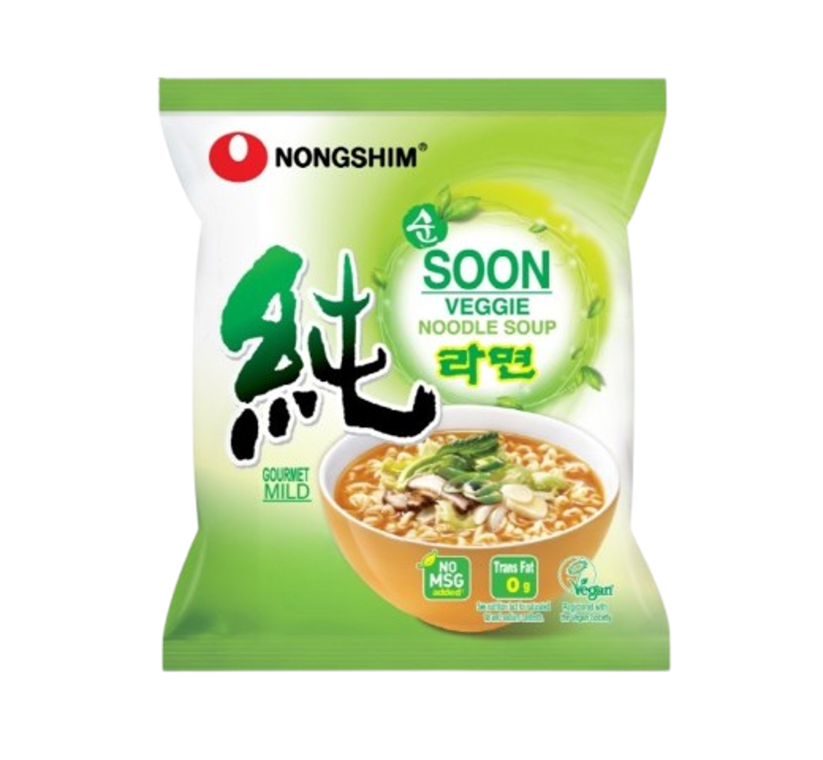 Nongshim Soon Veggie Ramyun Noodle Soup