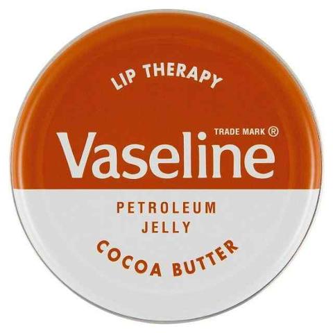 Vaseline Lip Therapy Petroleum Jelly Cocoa Butter