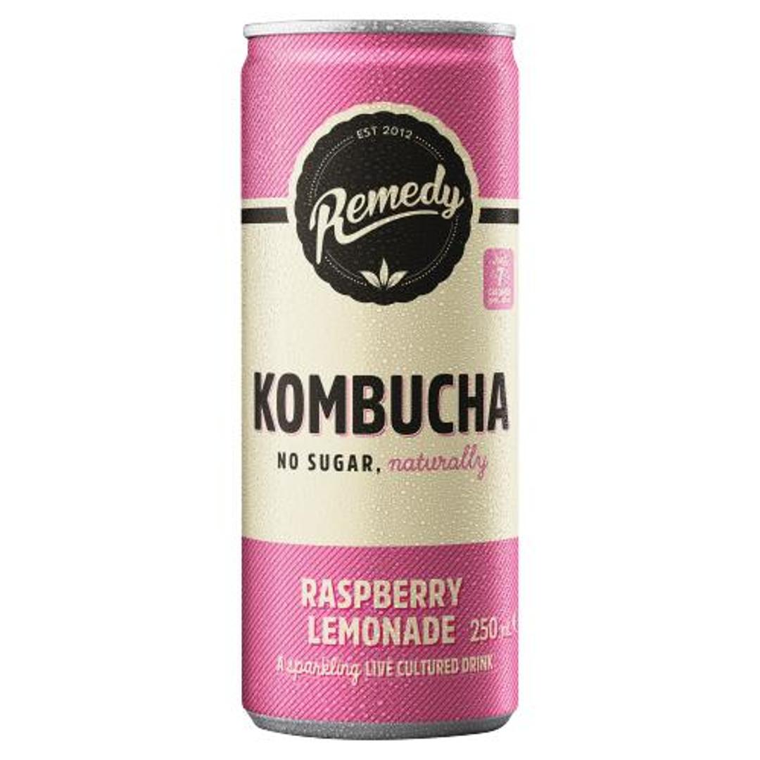 Remedy Kombucha Raspberry Lemonade