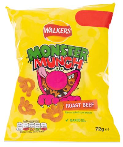 Walkers Monster Munch Roast Beef