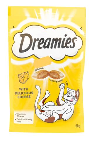 Dreamies Cat Treat Biscuits with Cheese 