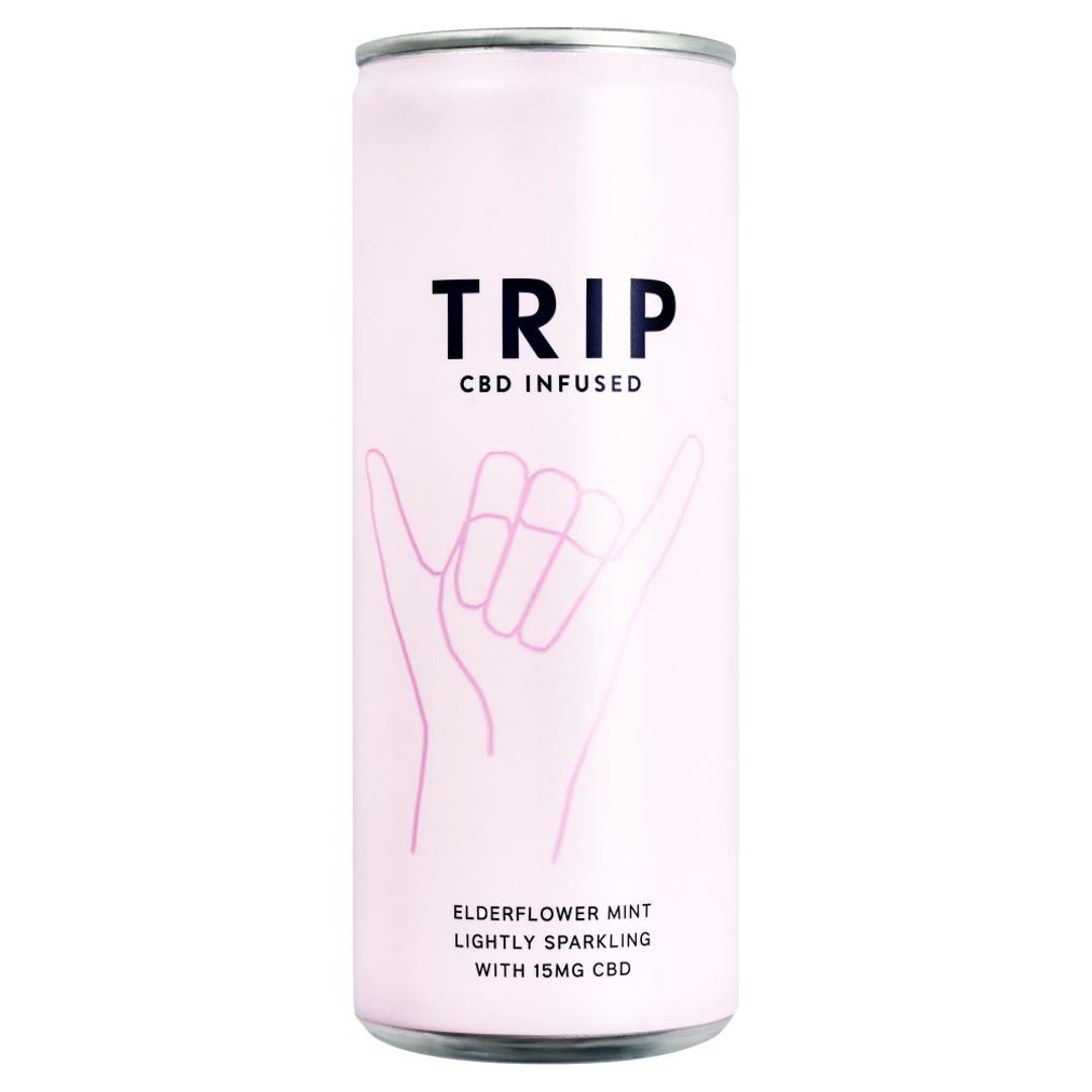 TRIP CBD Infused Elderflower Mint