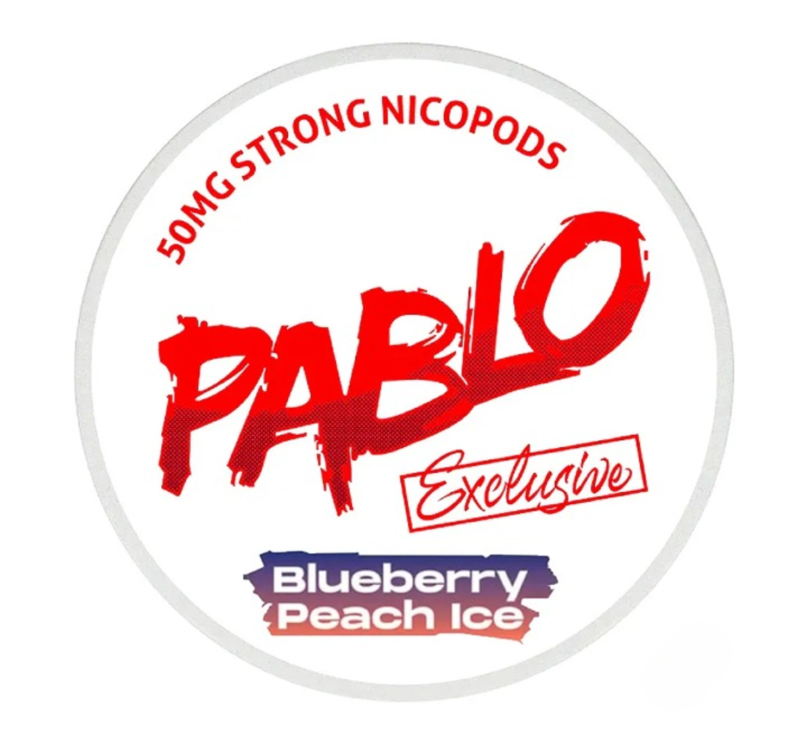 Pablo Exclusive Blueberry Peach Ice