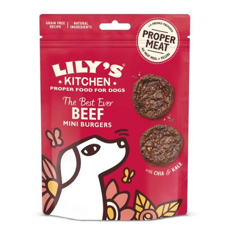 Lilys Kitchen Treats Mini Beef Burgers