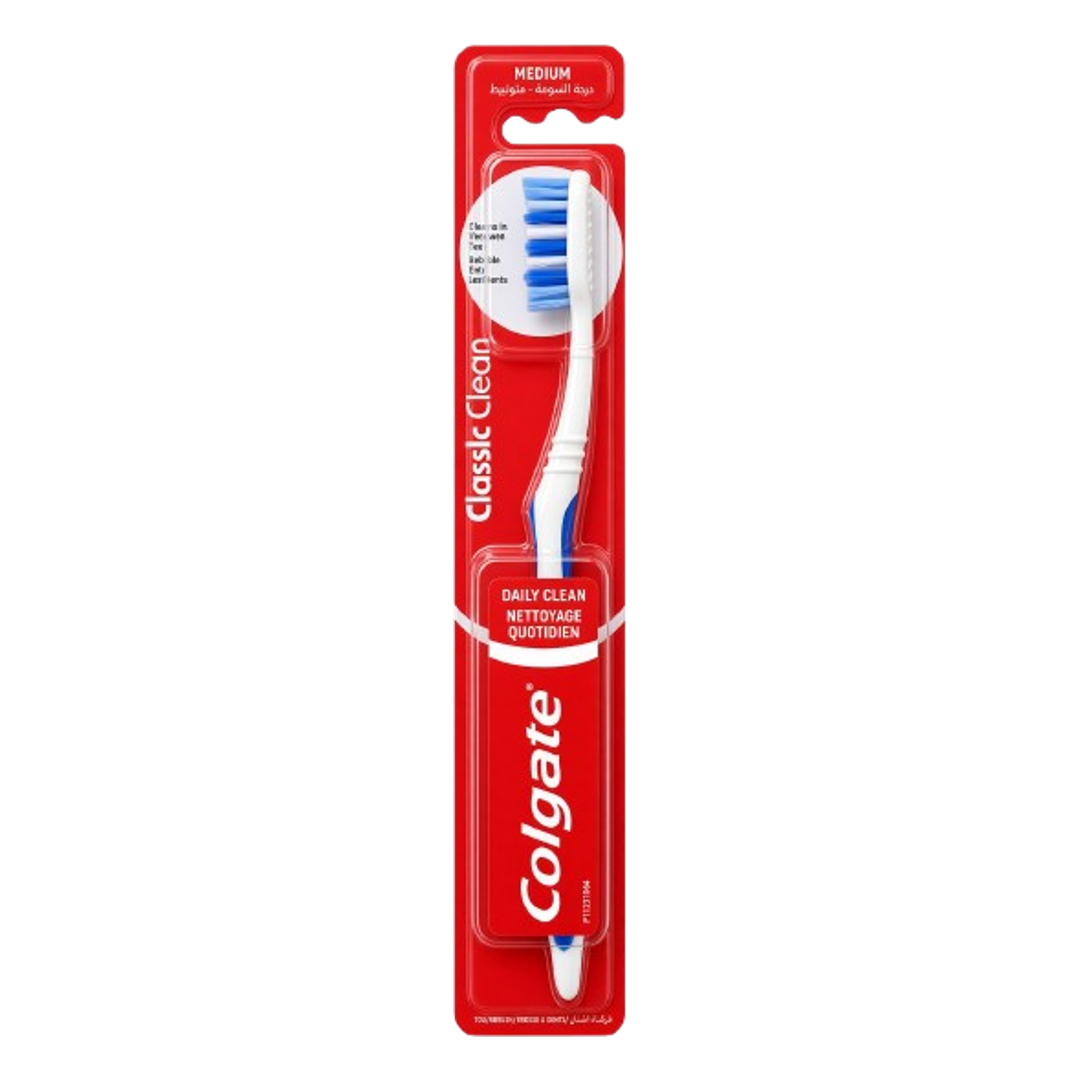 Colgate Classic Clean Toothbrush (Medium)