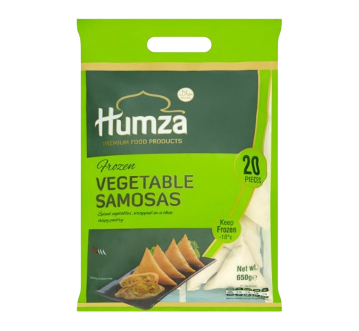Humza Frozen Vegetable Samosas