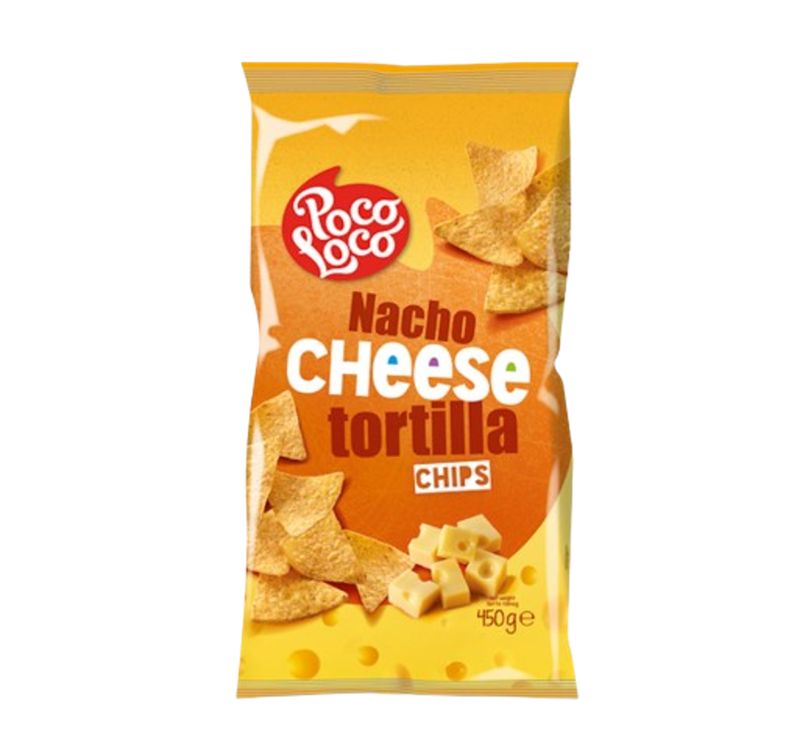 Poco Loco Nacho Cheese Tortilla Chips