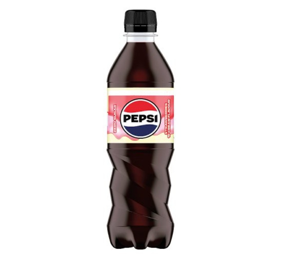 Pepsi Strawberries 'N'Cream Flavour