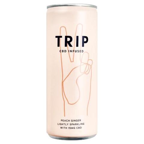 TRIP CBD Infused Peach Ginger
