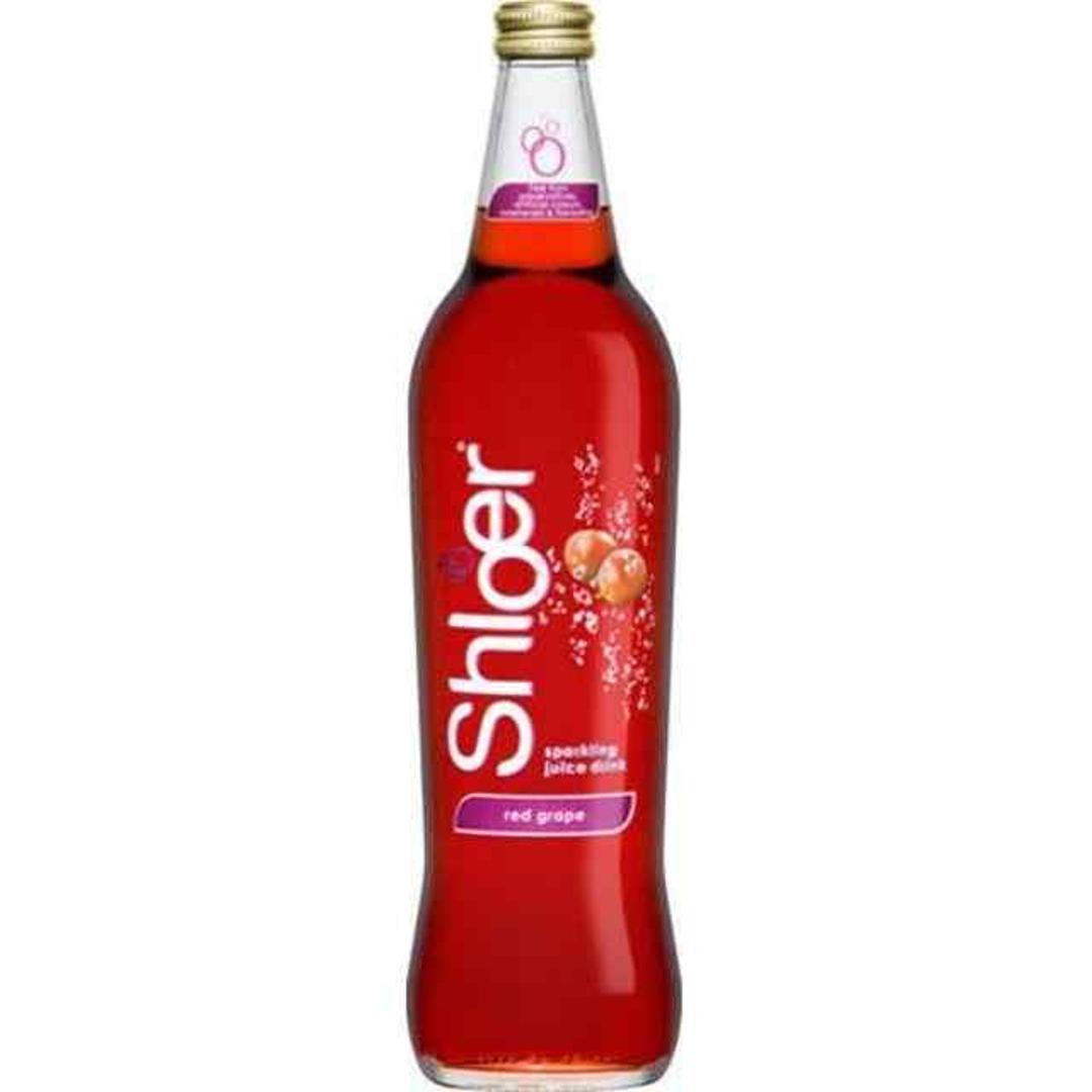 Shloer Sparkling Red Grape Juice