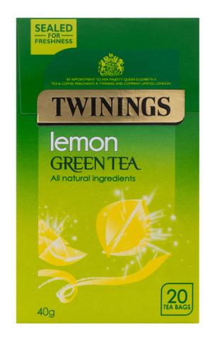 Twinings Lemon Green Tea 20 Teabags
