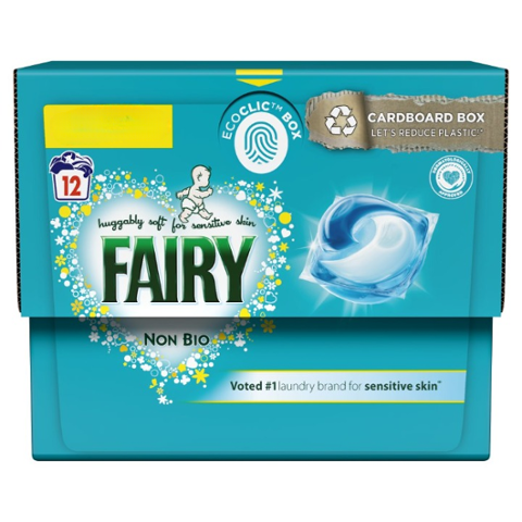 Fairy Non Bio Pods 12 Washes
