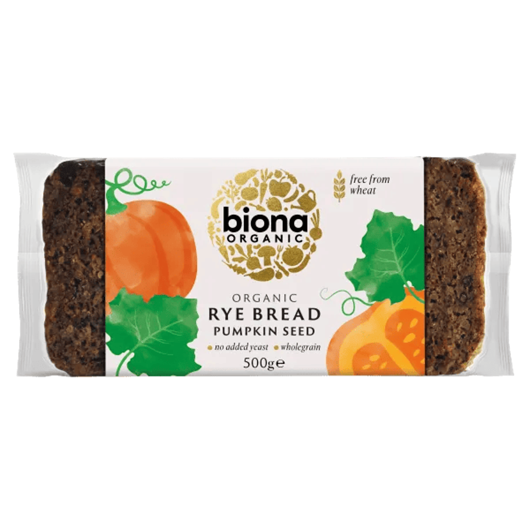 Biona Organic Rye Bread Pumpkin Seed