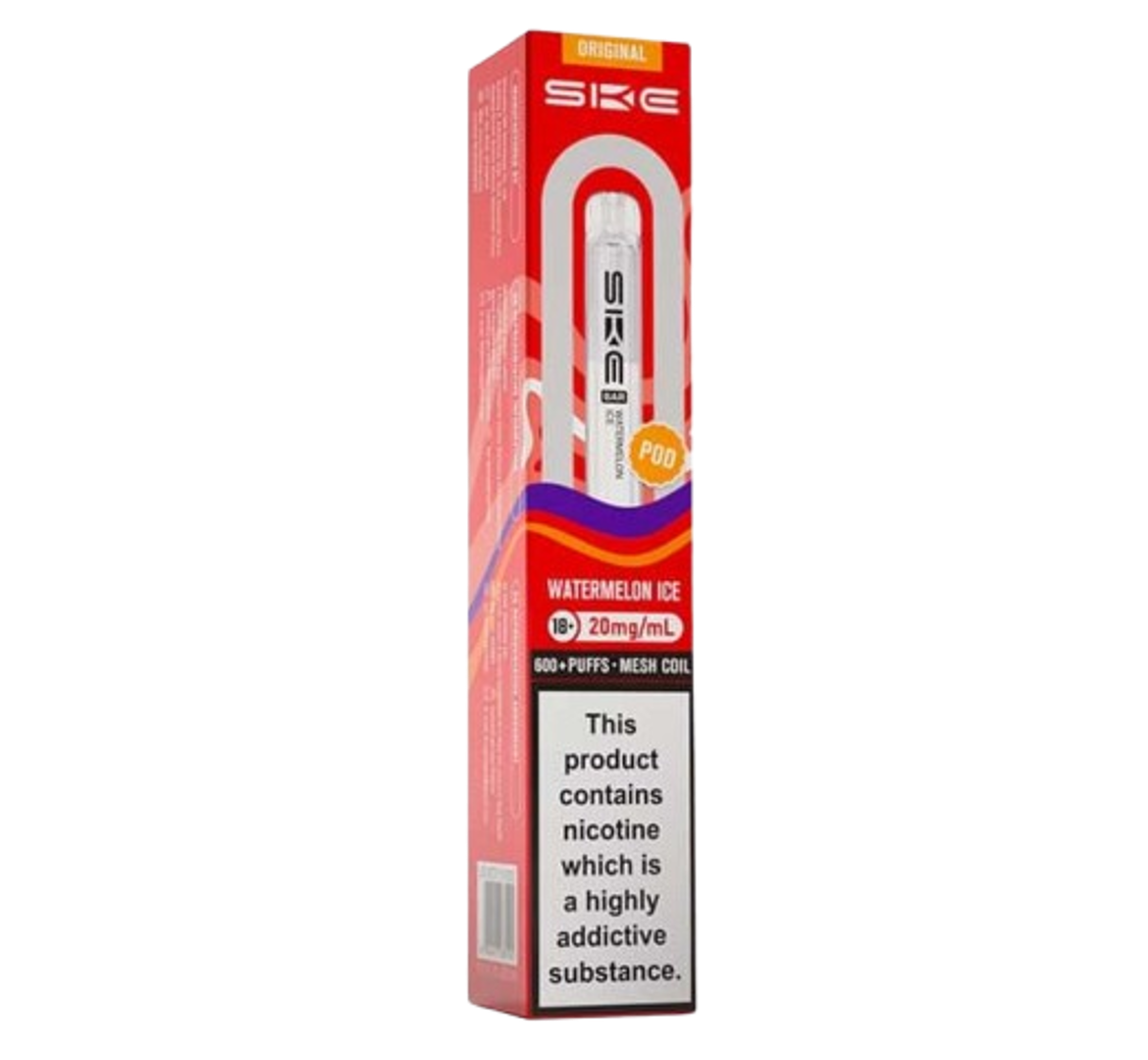 SKE Bar 600 Watermelon Ice Pod