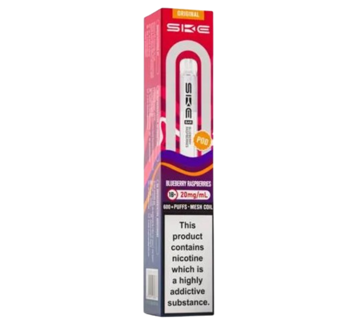 SKE Bar 600 Blueberry Raspberries Pod
