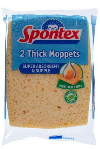 Spontex Thick Moppets 2pk