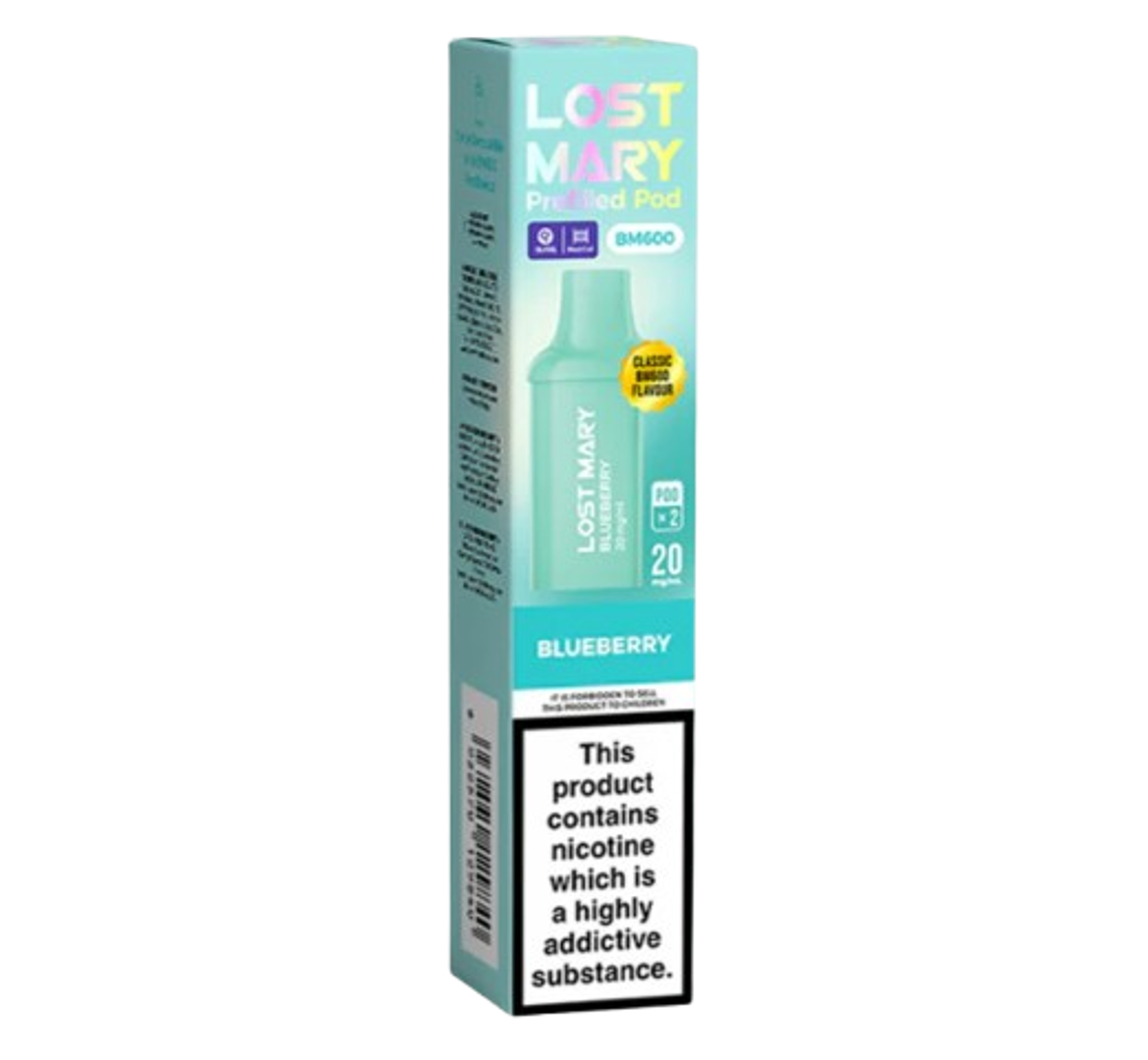 Lost Mary BM600 Blueberry Prefilled Pod