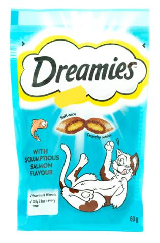 Dreamies Cat Treats with Salmon