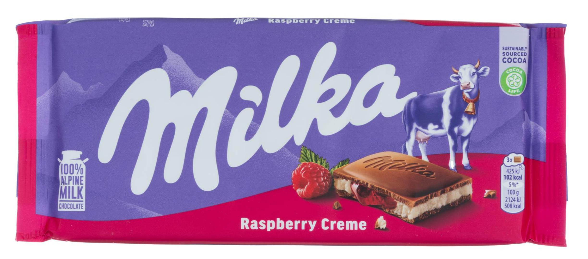 Milka Raspberry Creme