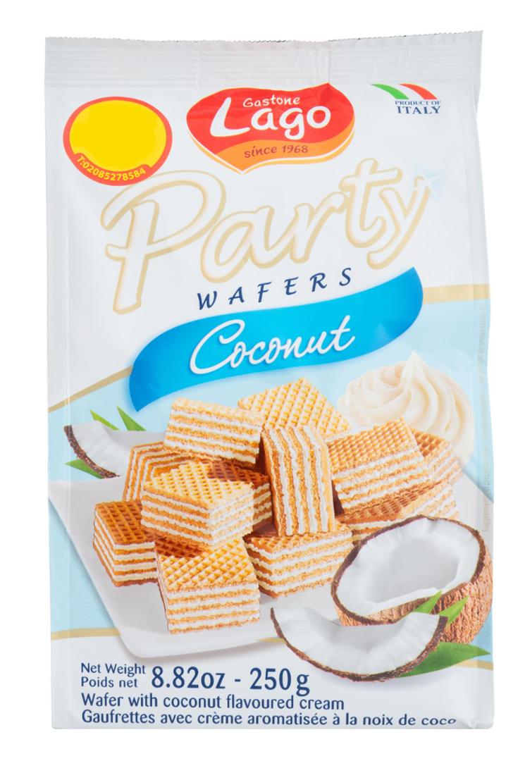Gastone Lago Party Wafers Coconut